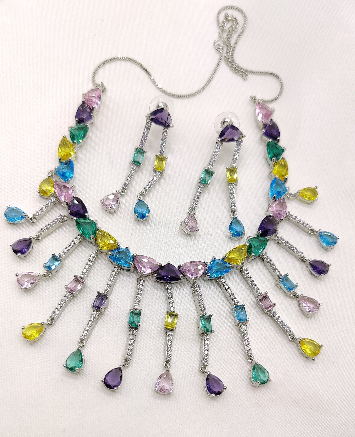 Jivika CZ Necklace sets
