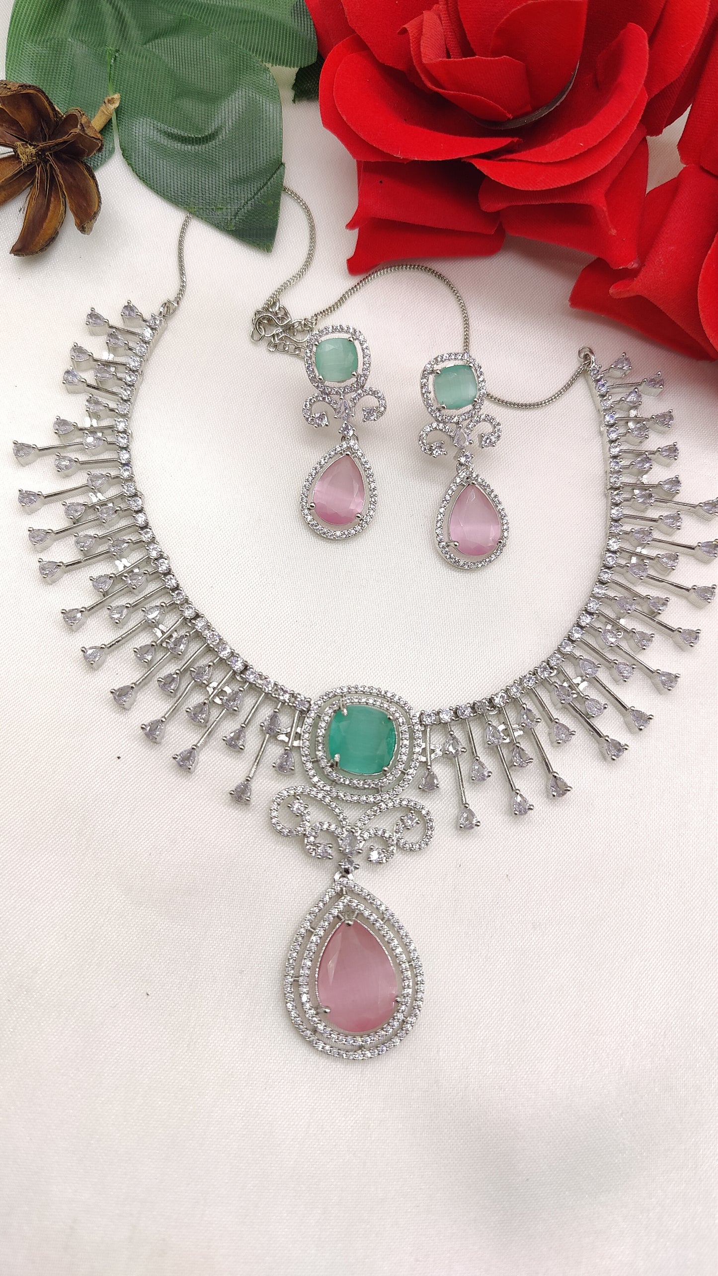 Sakhi AD Necklace sets