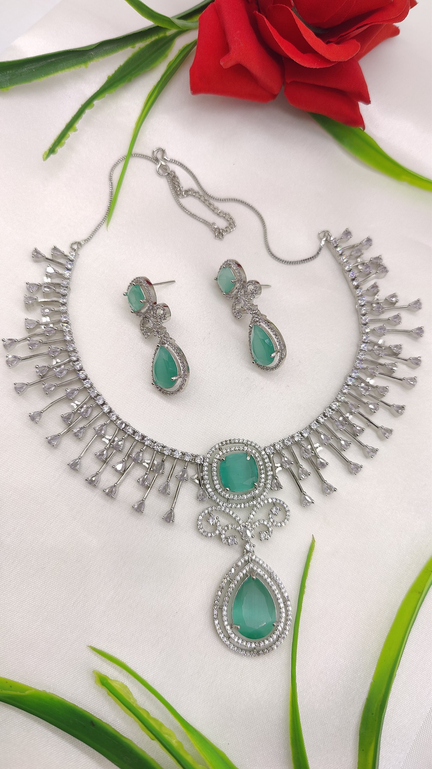 Sakhi AD Necklace sets