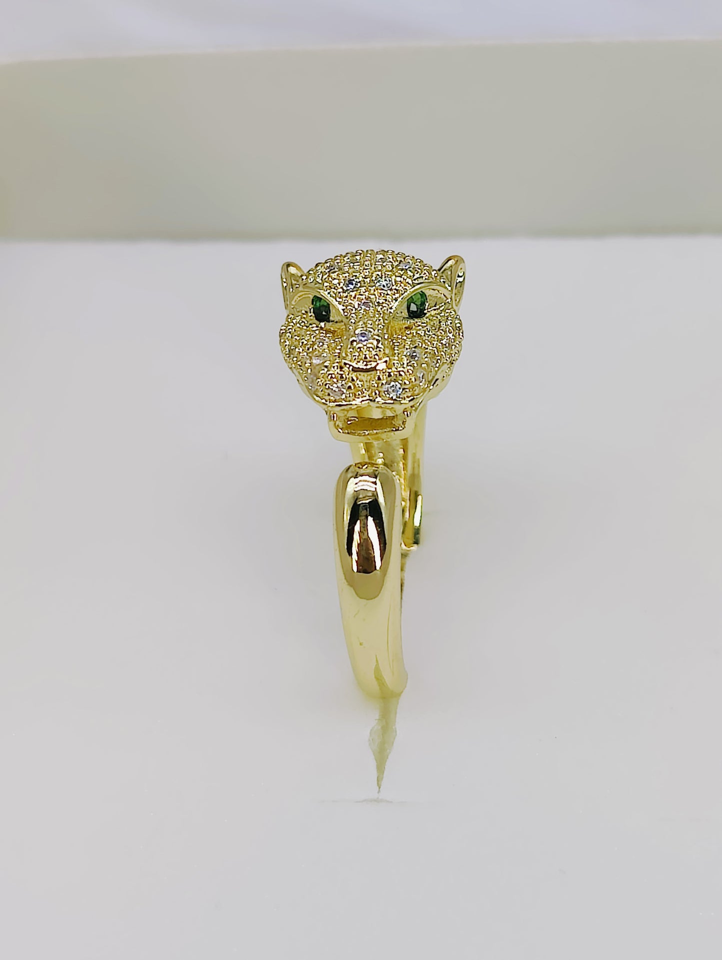18k Sabyasachi Inspired jaguar Anti Tarnish Ring