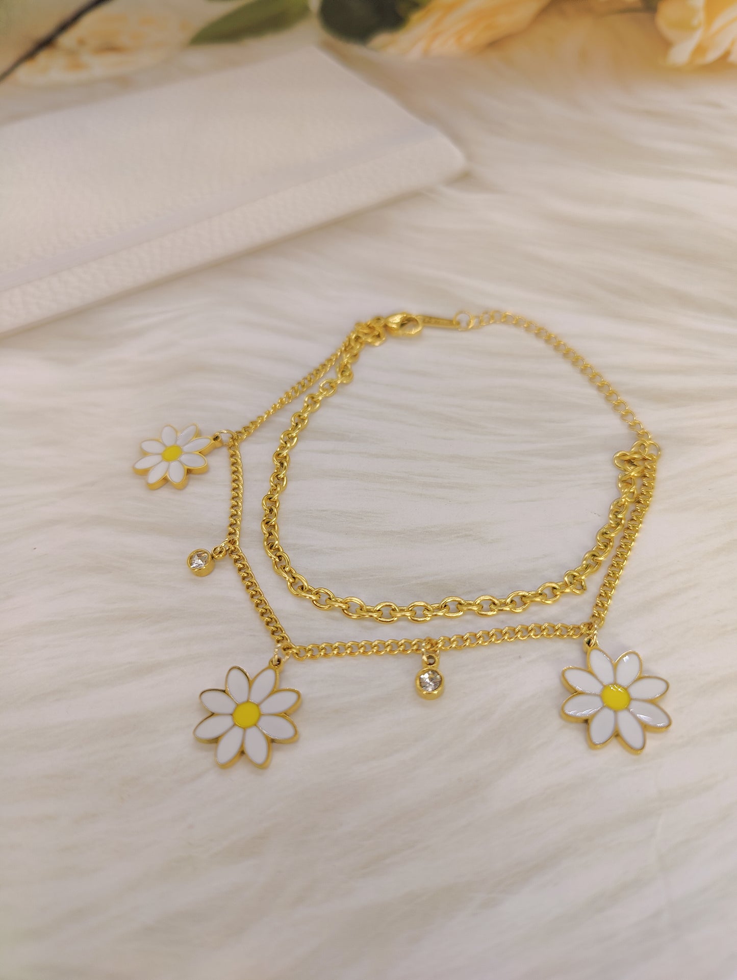 Anti Tarnish Gold Plated Bracelet