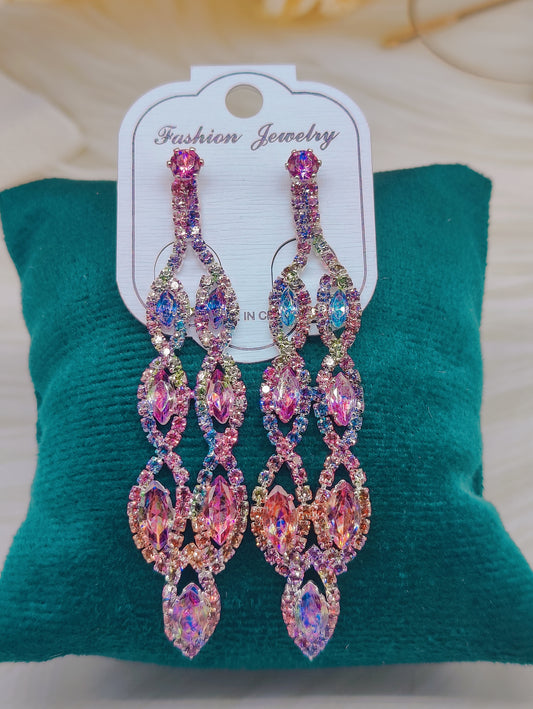 Multicolor Anti Tarnish Korean Earrings