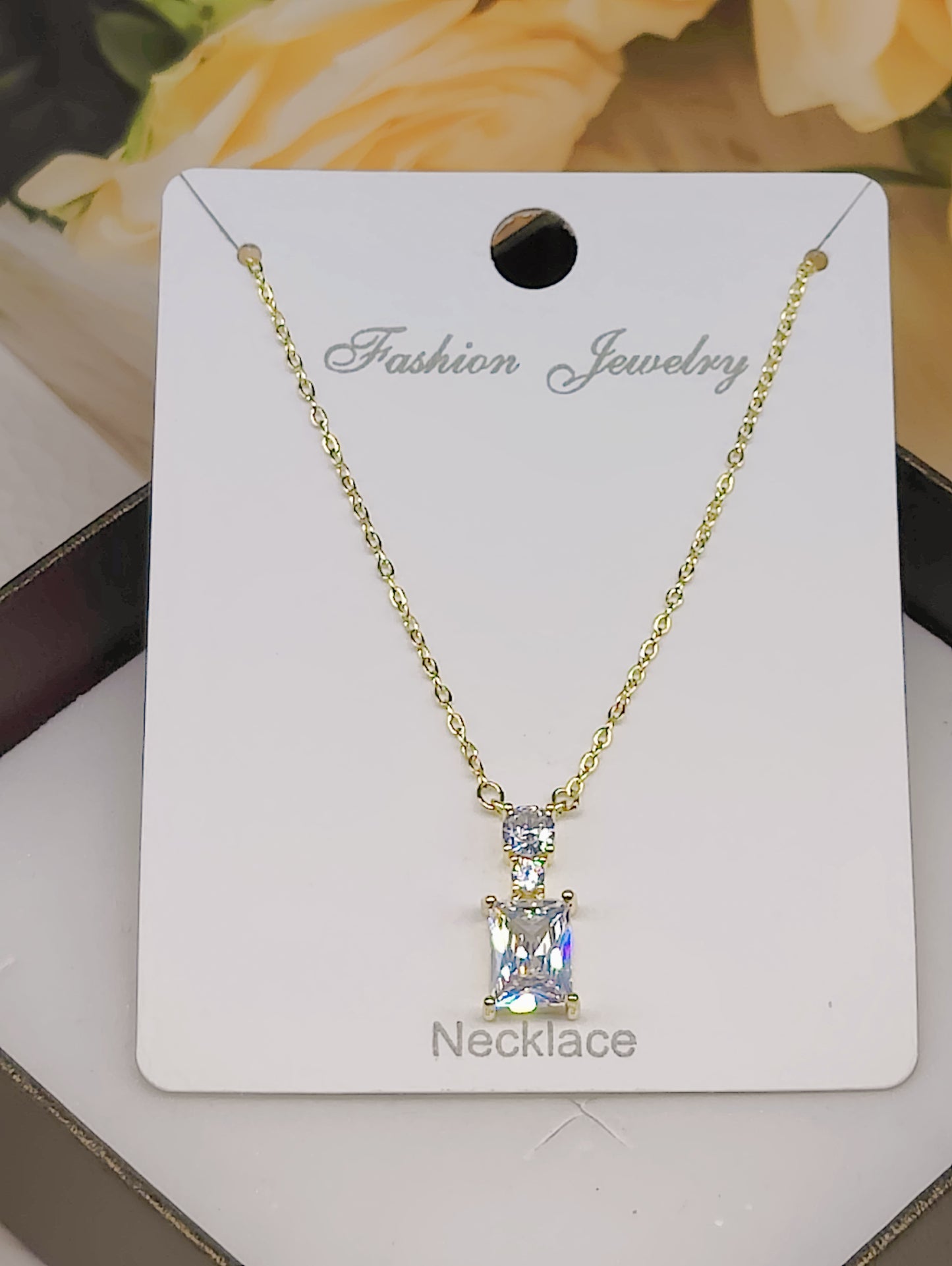 CZ Anti-Tarnish Pendant