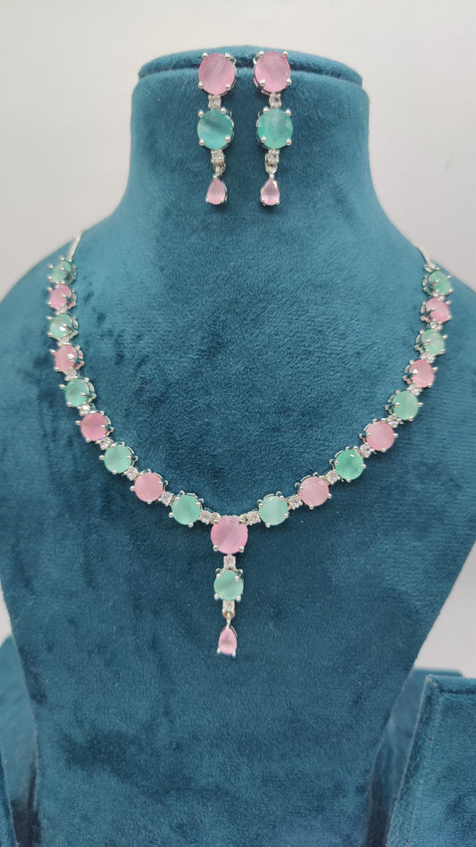 Maya CZ Necklace sets