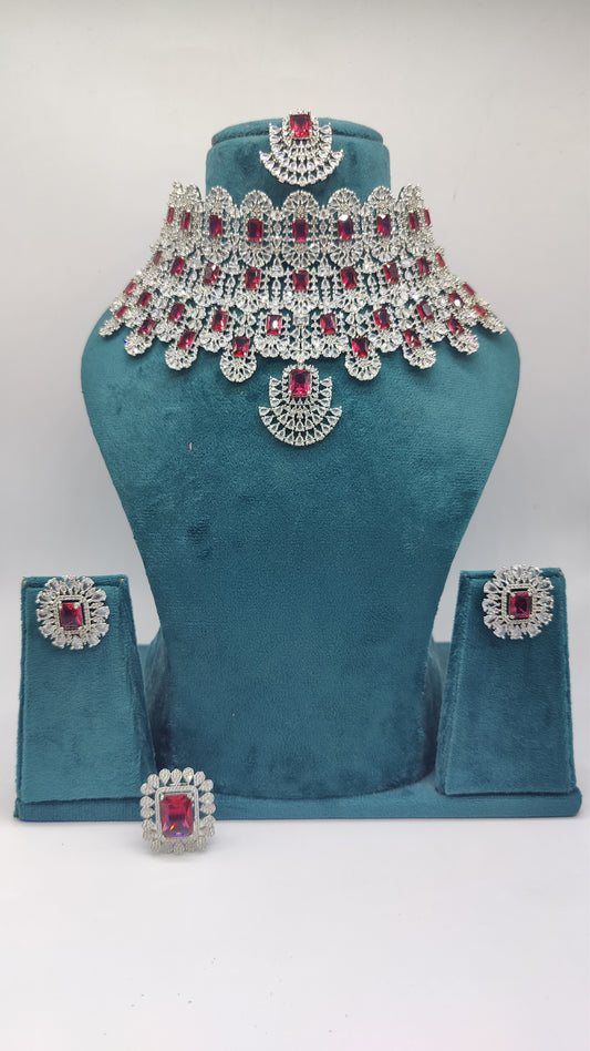Kiara Advani Inspired CZ Choker set