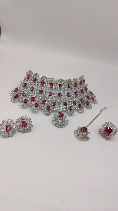 Kiara Advani Inspired CZ Choker set