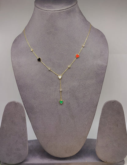 Gold Plated Anti Tarnish Chain Style Necklace