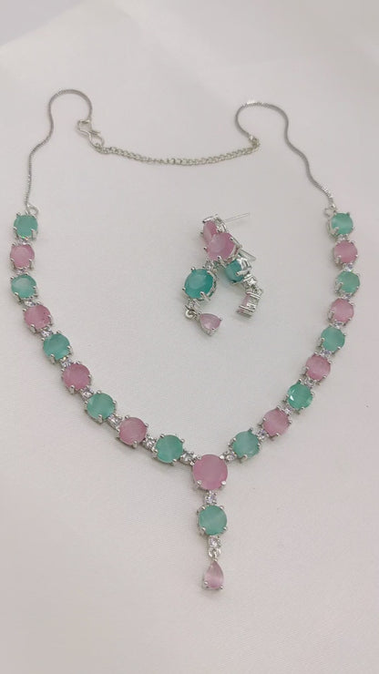 Maya CZ Necklace sets