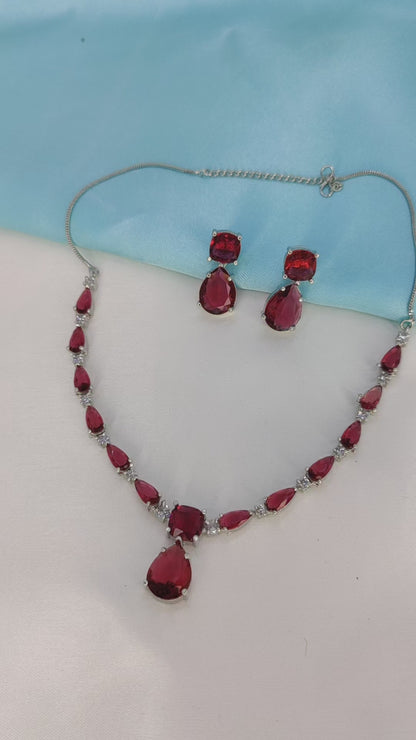CZ Necklace Sets