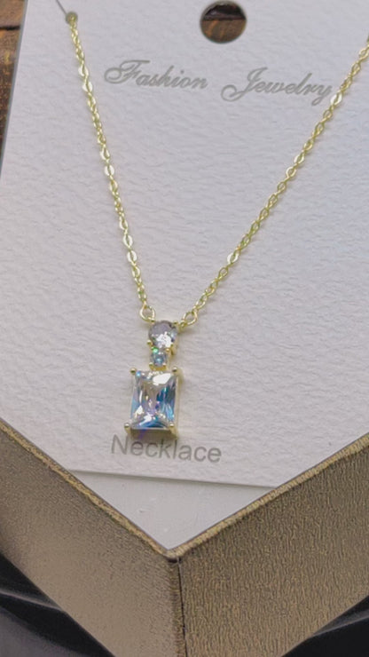 CZ Anti-Tarnish Pendant
