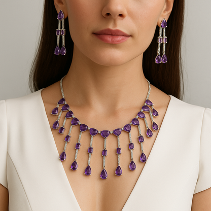 Jivika CZ Necklace sets