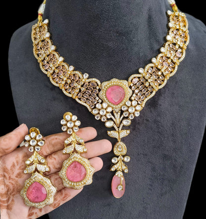 Saakshi Moissanite Doublet set
