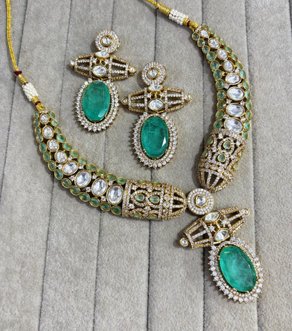 Ahana Moissanite Doublet set