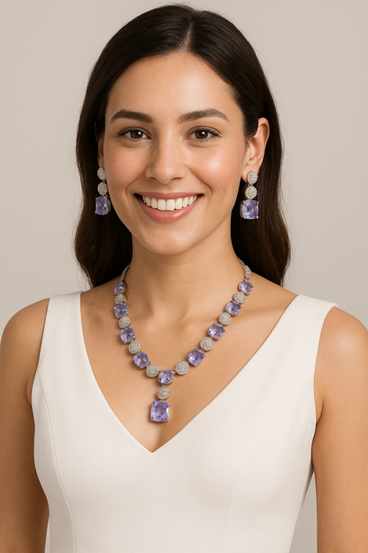 Agni CZ and AD Necklace sets