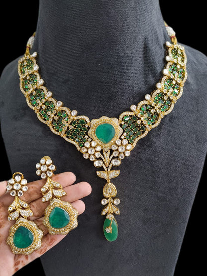 Saakshi Moissanite Doublet set