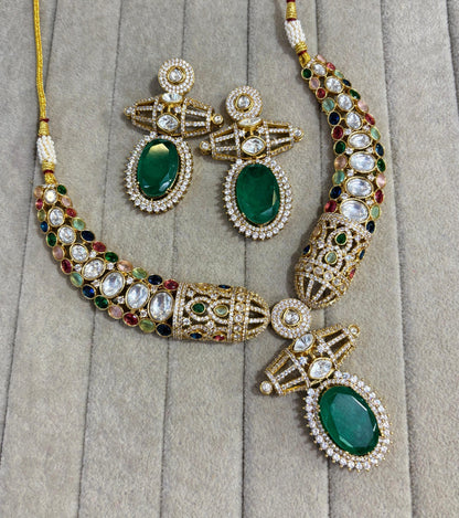 Ahana Moissanite Doublet set