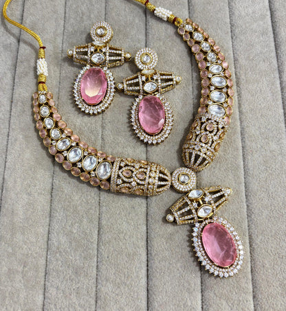 Ahana Moissanite Doublet set
