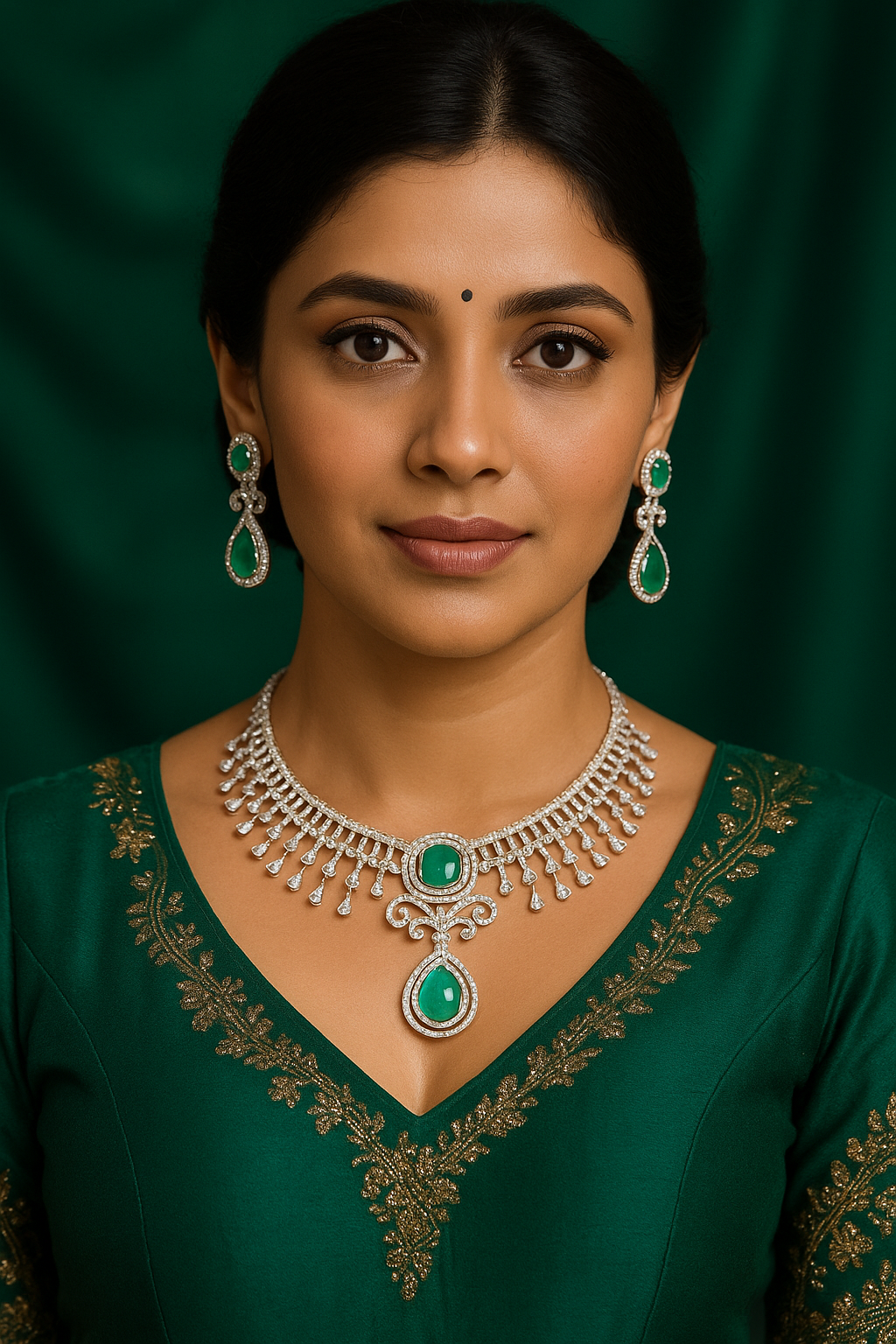 Sakhi AD Necklace sets