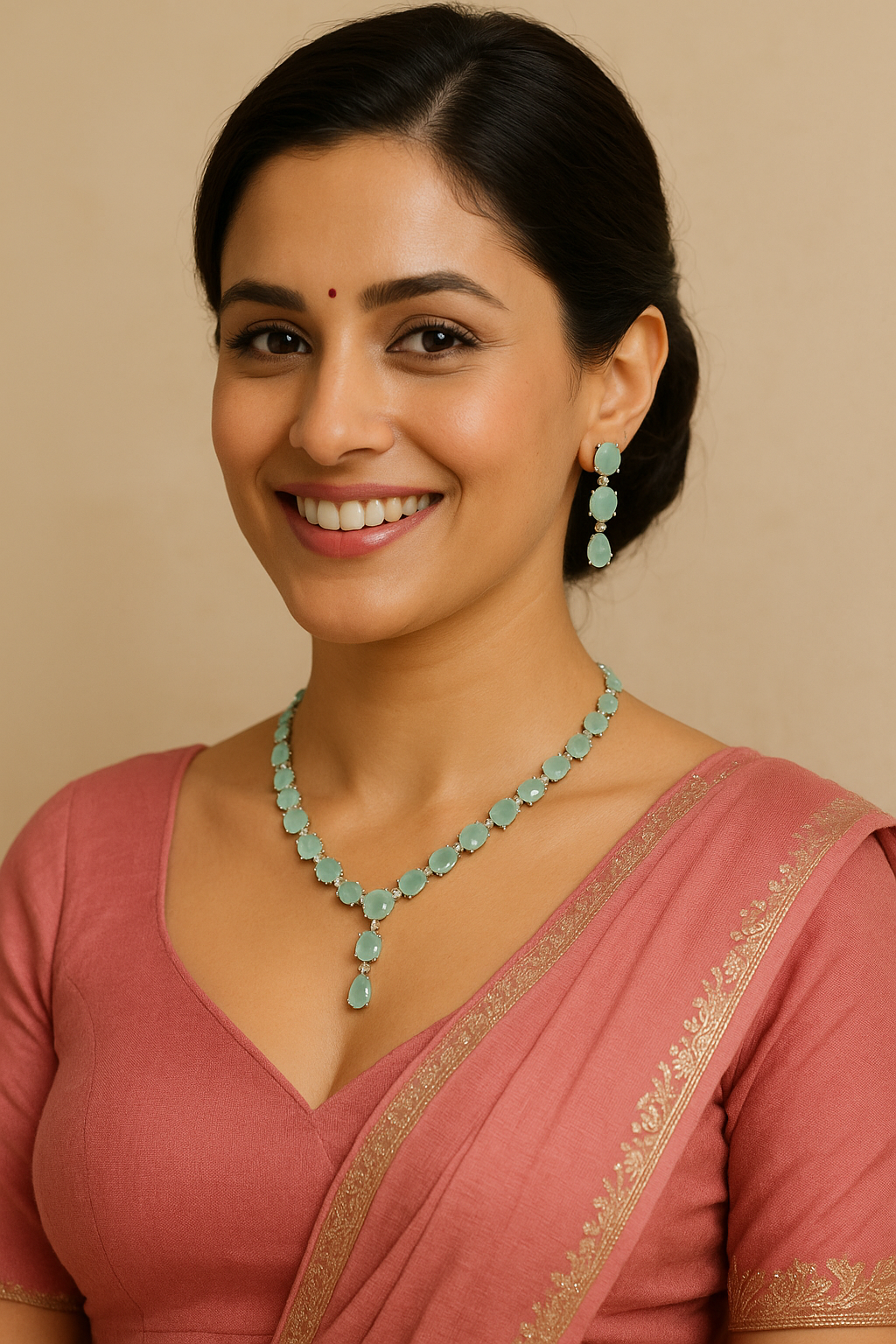 Maya CZ Necklace sets