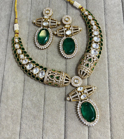 Ahana Moissanite Doublet set