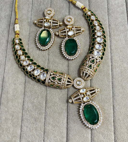 Ahana Moissanite Doublet set