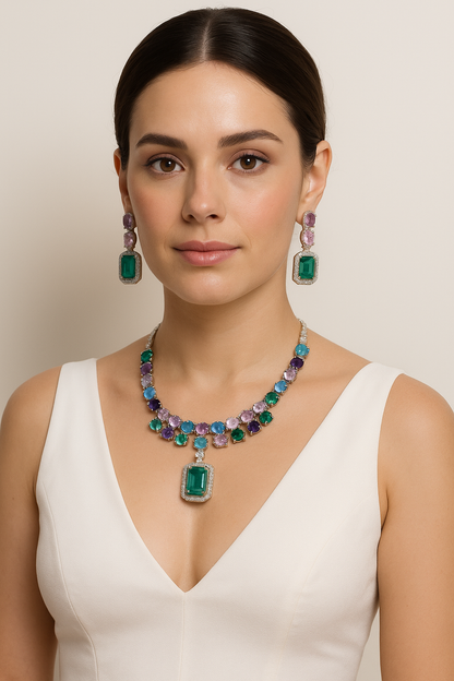 Shagun CZ Necklace sets